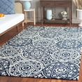 thumbnail image 2 of SAFAVIEH Metro Isador Geometric Area Rug, Blue/Ivory, 8' x 10', 2 of 7