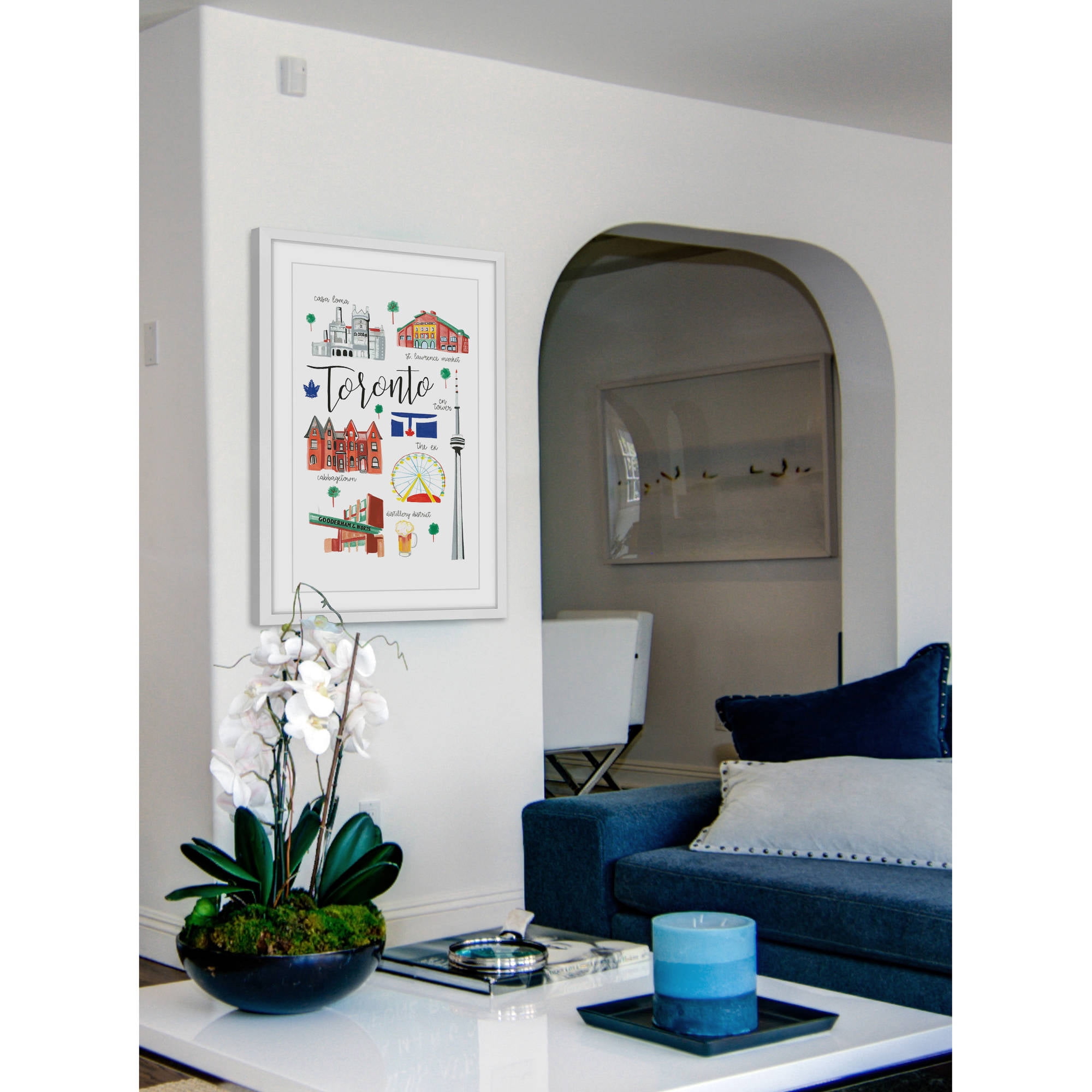 Marmont Hill "Toronto Life" by Molly Rosner Framed Painting Print
