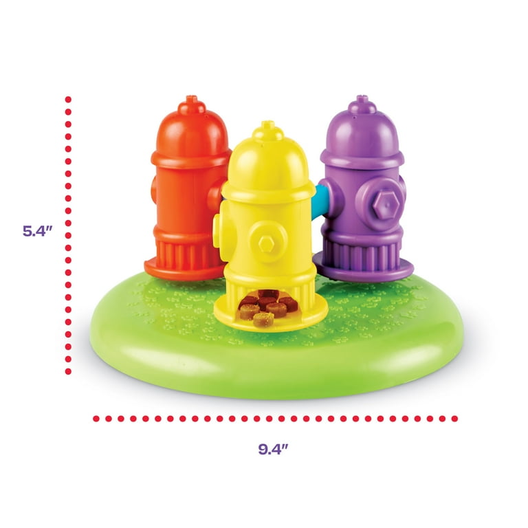 Pets Brightkins Spinning Hydrants Dog Treat Puzzle for Interactive