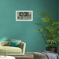 Atomic Clock with Indoor Temperature and Humidity,SelfSetting Digital