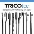 thumbnail image 2 of TRICO ICE Wiper Blade 15 Inch Fits Select Jeep, Nissan, Chevrolet, Ford, Honda, Subaru, Pontiac, Buick, Suzuki, Acura, Volkswagen, Model Years (35-150), 2 of 2