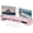 Pink, variant on Metal Desk Organizers and Accessories, Dual Monitor Stand Riser with Drawer and 2 Pen Holders, Book Racks, Desk Accessories & Workspace Desktop Organizers for Office Supplies (Black)