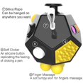 thumbnail image 4 of MOSHNOLY 12-Side Fidget Cube Adult Anti-Anxiety Doce Corner Cube Stress Relief and Stress Relief Controller Bloques de construcción Juguetes para niños y adultos ADHD ADD OCD Autismo en la escuela Ormromra WMZL-891-2, 4 of 8