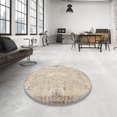 thumbnail image 3 of Ahgly Company Indoor Rectangle Traditional Camel Brown Persian Area Rugs, 2' x 4', 3 of 6