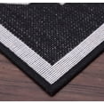 thumbnail image 4 of Trellis Diamond Rug - 5 ft. 3 in. x 7 ft. 6 in., Black, Indoor/Outdoor Contemporary Rug, Fade Resistant, Water Proof Rug | Accent Area Decor Rugs, 4 of 8