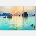 thumbnail image 4 of Designart Sunrise Panorama Canvas Wall Art, 4 of 4