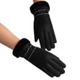 thumbnail image 1 of Jumpingount Guantes de invierno para mantener el calor, estilo Simple, hermosa pantalla táctil, guante para ciclismo para mujer, accesorio de ropa, guantes y mitones tipo 5 Jumpingount AP013150-05, 1 of 6