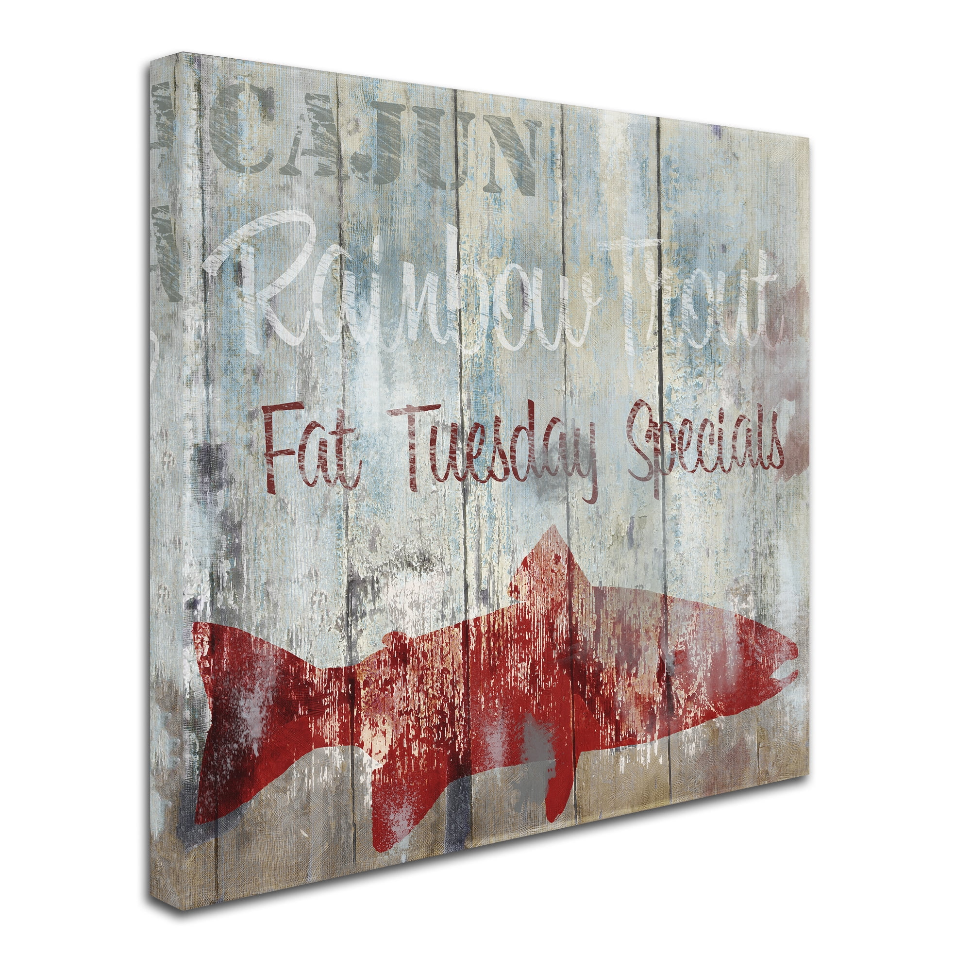 Trademark Fine Art "New Orleans Seafood III" Canvas Art by Color Bakery