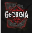 thumbnail image 2 of Georgia GA Southern Style Pride Proud Womens Slim Fit Graphic Tee Brisco Brands S, 2 of 3