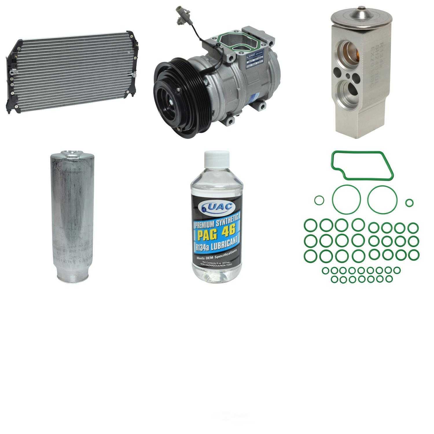 Universal Air Conditioner Kt 1002A A/C Compressor/Component Kit Fits select: 1999-2001 TOYOTA CAMRY SOLARA SE/SLE, 2002-2003 TOYOTA CAMRY SOLARA SE