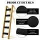 thumbnail image 4 of 5 Almohadillas para Escalera de Litera con 10 Correas de Ajustables, para Acolchar la Escalera de la Cama Alta, para Subir de Forma Segura y Cómoda., 4 of 5