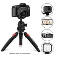 thumbnail image 2 of Andoer Mini Tabletop Tripod Phone Camera Tripod Removable Ball Head Portable Foldable with 1/4" Mounting Screw for DSLR/Mirrorless Cameras DV LED Video Light, 2 of 7