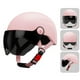 thumbnail image 3 of Casco de motocicleta Cascos de bicicleta para hombres Mujeres Adultos Scooter Desplazamientos Rosa, 3 of 9