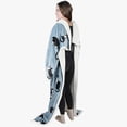 thumbnail image 6 of Microplush Sherpa Blanket with Sleeves for Women and Men, 6 of 7