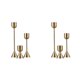 thumbnail image 1 of 6Pcs Chinese Style Metal Candle Holders Simple Golden Wedding Decoration Bar Living Room Decor Home, 1 of 5