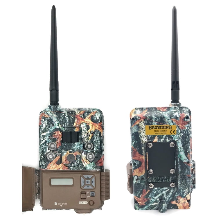 Browning Trail Cameras Defender Wireless Vision Pro HD Bundle - Live Stream, Battery Pack & Card Reader Included
