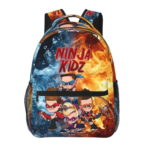 Ninja Kidz Backpack Lightweight Bookbag Casual Daypack For Women Men Travel Laptop Bag Multifunctional Bag