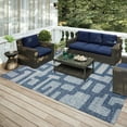 thumbnail image 7 of Sedona SN4 Blue Contemporary Rug 8' X 10', 7 of 7