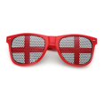 thumbnail image 1 of Portable Blinds Funny Novelty Plastic Glasses (red) 1 Pieces, 1 of 3
