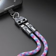 thumbnail image 6 of Tapecomedy/Otherwisie/Familiarn C to C 240w Charging Cable with Wearable Bracelet Design, 5A Fast Charging USB-C Cable, Phone Crossbody&Wrist Strap Lanyard for Laptop, Tablet, Phone, 6 of 7