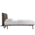 thumbnail image 3 of Modway Tracy 3-Piece MDF and Rubberwood Queen Bedroom Set - Cappuccino/Brown, 3 of 5