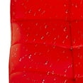 thumbnail image 5 of Raye Faux Leather and Metal Bar Stools - Set of 2, Red, 5 of 16