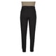 thumbnail image 4 of Pantalones largos para hombre, informales, lisos, con cremallera, múltiples bolsillos, con cordón ajustable, de poliéster, 4 of 9