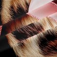 thumbnail image 5 of Erosebridal Abstract Leopard Print Blackout Curtains Set of 2 (52x84 Each) For Kids,Classic Cheetah Pattern Letter C Monogram Window Curtains, 5 of 7