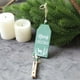 thumbnail image 1 of Colgante Pequeño de Árbol de Navidad Azul de Madera de Estilos Nórdicos, Adornos Navideños, 1 of 6