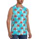 thumbnail image 2 of Balery Crab Swims In The Ocean Camisetas sin mangas para hombre, absorbe la humedad y protege contra el mal olor.-X-Large, 2 of 7