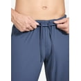 thumbnail image 4 of BALEAF Men's Workout Athletic Pants Elastic Waist Lightweight Running Golf Pants with Zipper Pockets Blue XXL, 4 of 6