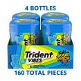 thumbnail image 2 of Trident Vibes SOUR PATCH KIDS Blue Raspberry Sugar Free Gum, 4-40 Piece Bottles 160 Total Pieces, 2 of 17