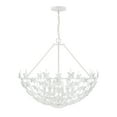 thumbnail image 2 of Bisque White Six Light Pendant from the Birch Collection, 2 of 6