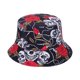 thumbnail image 1 of Hombres Mujeres Hip-hop Sun Trend Punk Style Ghost Head Skull Fisherman Basin Hat Fridja nalpqowj1023, 1 of 3