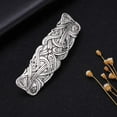 thumbnail image 4 of 2pcs Women Retro Style Large Hair Clip Handmade Metal Barrette, 4 of 9