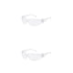 thumbnail image 2 of Jumpingount Gafas protectoras Policarbonato Estilo simple Crews Gafas de seguridad Protección ocular Accesorios de soldadura para soldador Transparente 2piezas Transparente Jumpingount CBP362099, 2 of 5