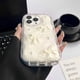 thumbnail image 5 of Funda de teléfono a prueba de golpes con purpurina y lazo de perla 3D para iPhone 16, 14, 13, 12, 11, 15 Pro Max Plus, XS Max, XR, XS, funda de silicona suave transparente, 5 of 5