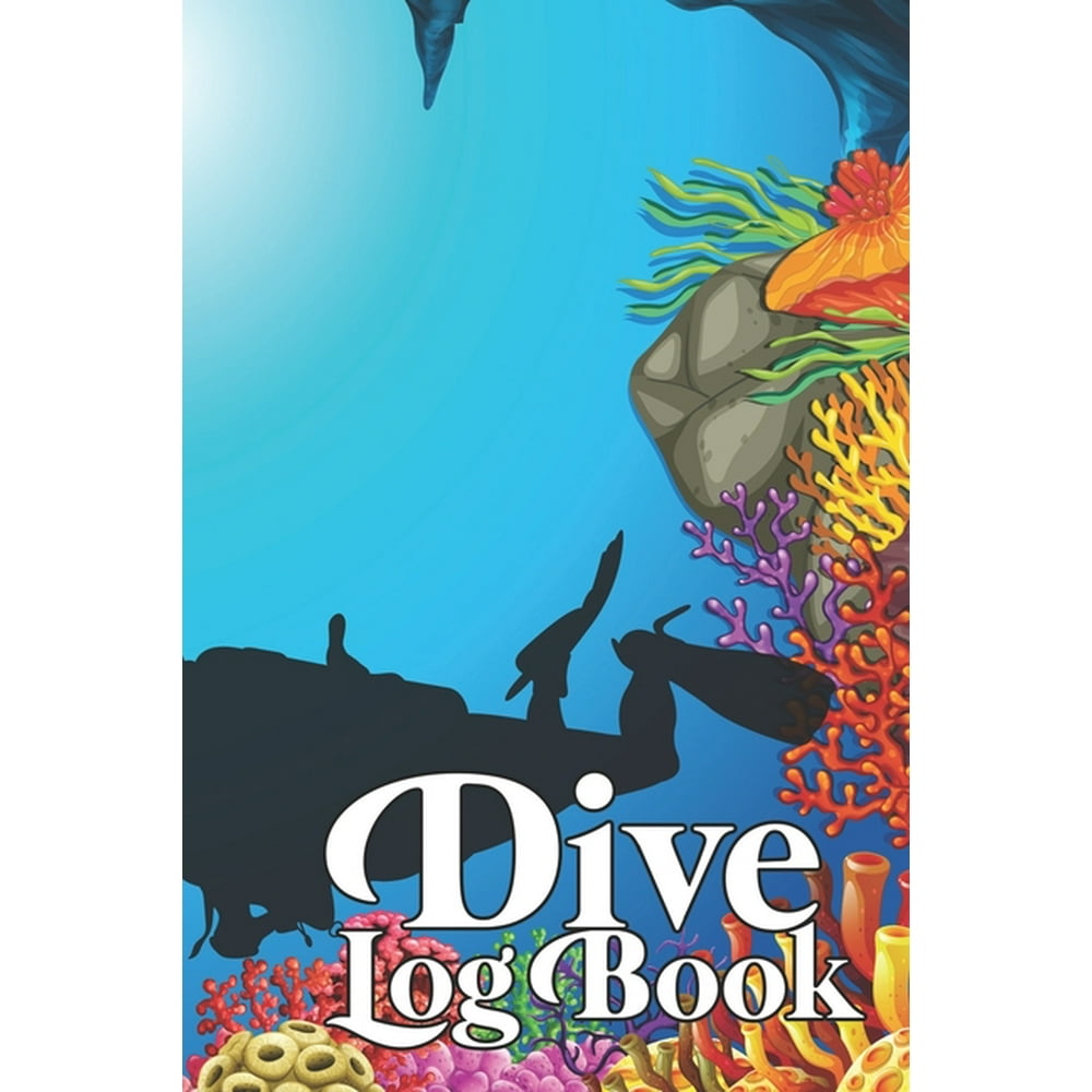 Dive Log Book Scuba Diving Logbook for Beginner, 100 Pages in 6" x 9
