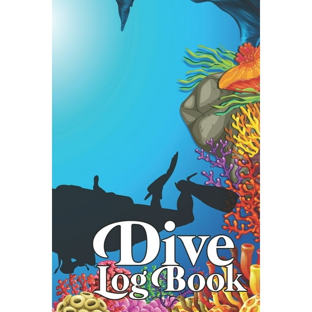 Dive Log Book Scuba Diving Logbook for Beginner, 100 Pages in 6" x 9