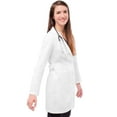 thumbnail image 3 of Adar Universal Lab Coats For Women - Belted 33" Lab Coat - 2817 - White - XL, 3 of 7