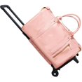 thumbnail image 2 of Bolsas para ropa con ruedas, bolsa de lona para viaje, maleta para ropa, traje de vestir, bolsa de vuelo Convertible con ruedas para fin de semana, 2 of 4