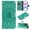 Green, variant on TECH CIRCLE Case for 2022 Apple iPhone 14 (6.1") Cell Phone - Protective PU Leather Stand Flip Flower Case (Pink)
