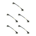 thumbnail image 1 of VONKY 10 Pcs Fils de Ligne de Pêche en Acier Inoxydable pour Spinner Fil Noir 28cm 10 Pcs 5Ensemble, 1 of 6