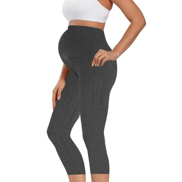 skpabo Pregnancy Shorts For Women Maternity Leggings Over Bump