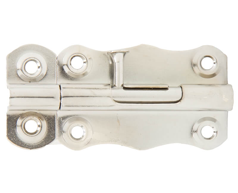 4 Extra Heavy Duty Barrel Bolt Chrome Plated