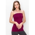 thumbnail image 2 of Kurve by Idea Seamless women's Seamless Stretch Long Bandeau Tube Top, UV Protective Fabric, UPF 50+, Made in USA, 2 of 3