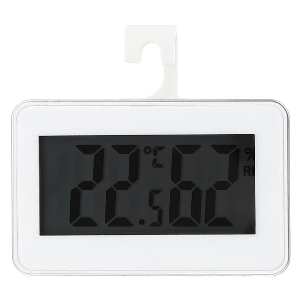 Termómetro higrómetro para refrigerador, medidor magnético de temperatura y humedad.