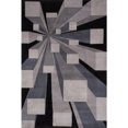 thumbnail image 1 of Momeni New Wave 7'6" X 9'6" Contemporary Hand Tufted Wool Rug in Gotham, 1 of 4