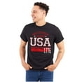 thumbnail image 3 of USA Est 1776 Patriotic Americana Men's Graphic T Shirt Tees Brisco Brands S, 3 of 6