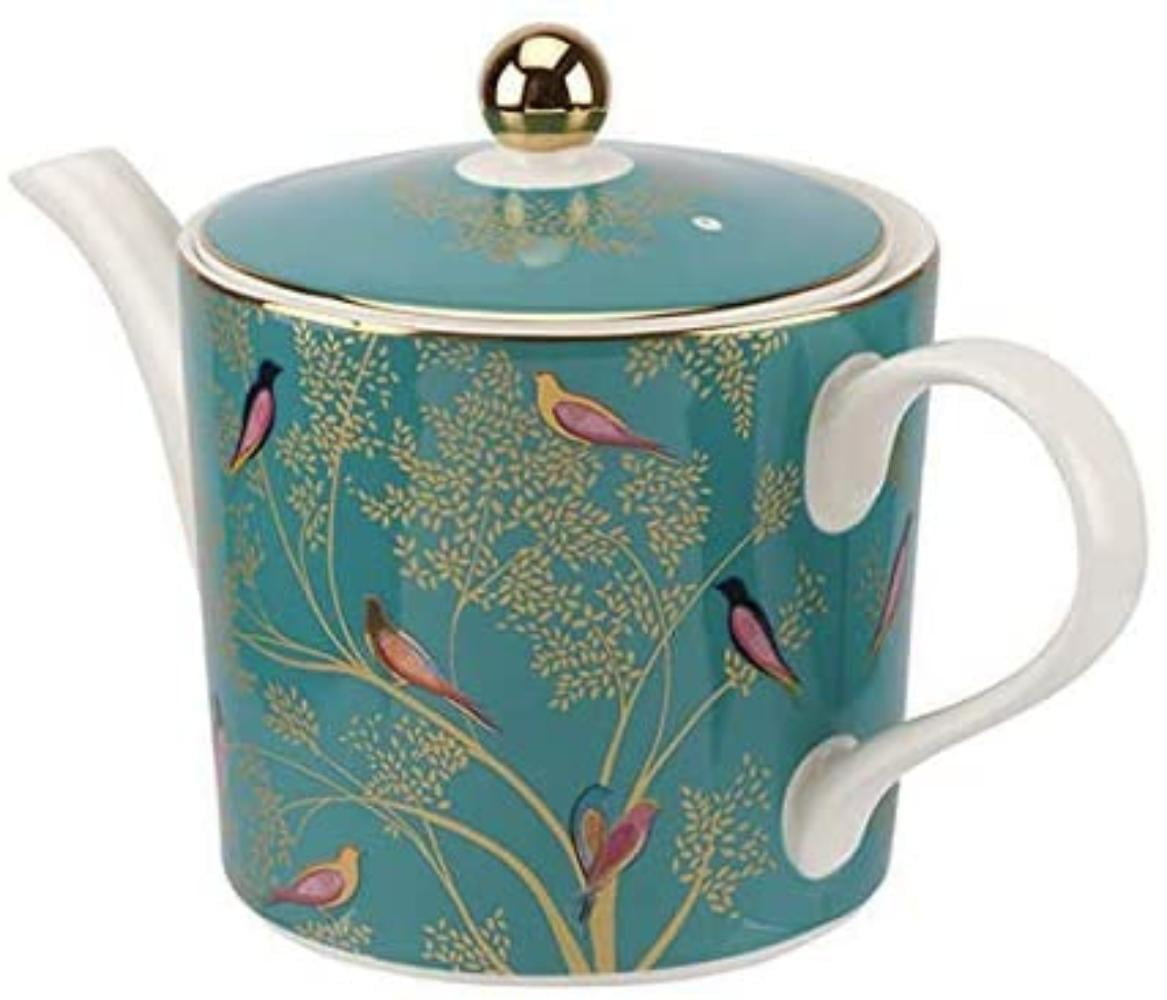 Green Portmeirion Sara Miller London Chelsea Collection 2 Pint Teapot 
